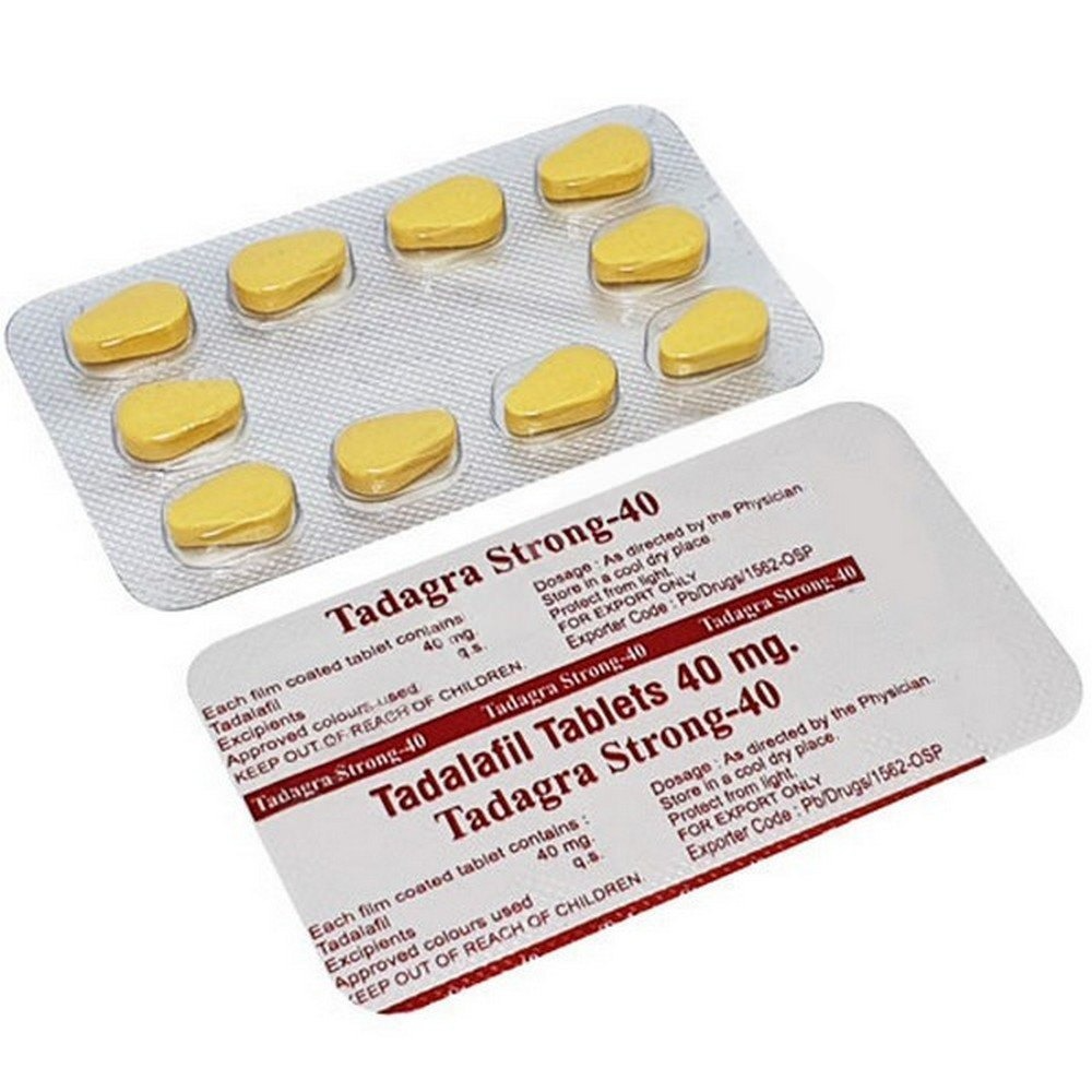 Tadagra strong 40 mg tablets