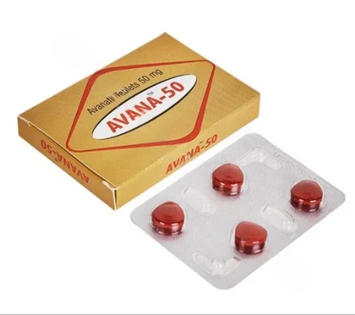 Avana 50 mg tablets