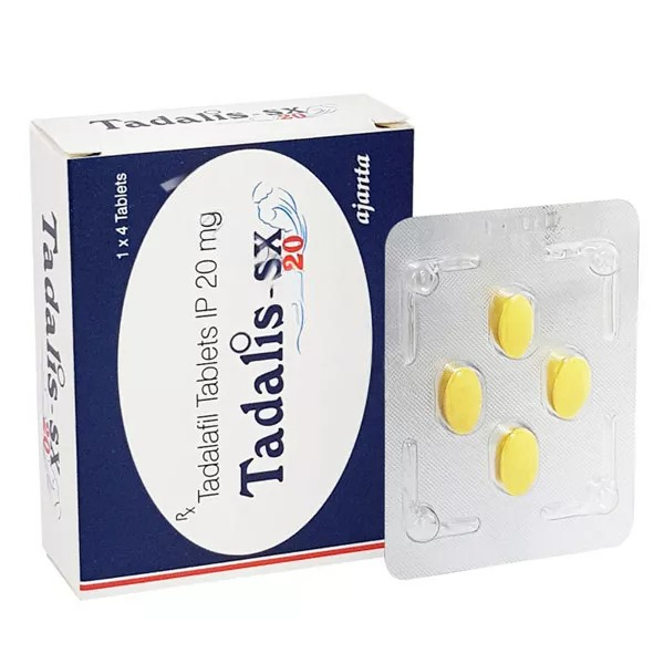 Tadalis SX 20 mg tablets