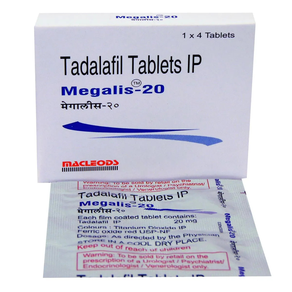 Megalis 20 mg tablets