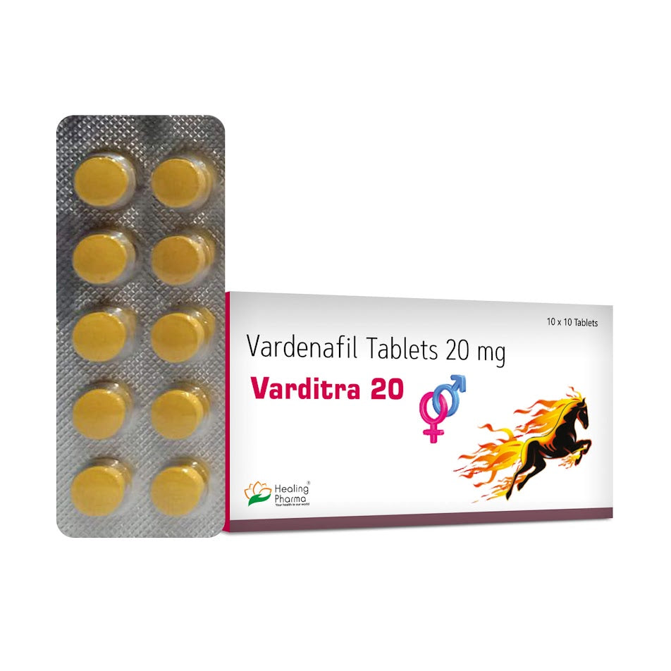 Varditra 20 mg tablets
